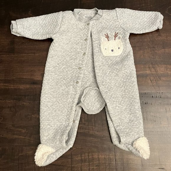 Set of 2 Baby Onesies - Baby Gap & Chick Pea - 6-12 Months - Picture 2 of 4